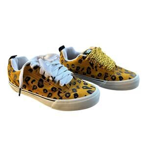 Vans X Imran Potato Sneakers in Leopard Golden Glow size 6.5 Mens / 8 Women's